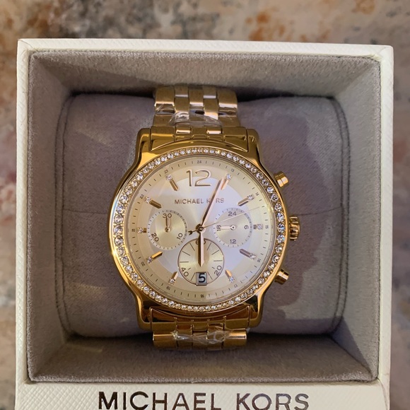Michael Kors women’s Baisley watch  gold main image 4